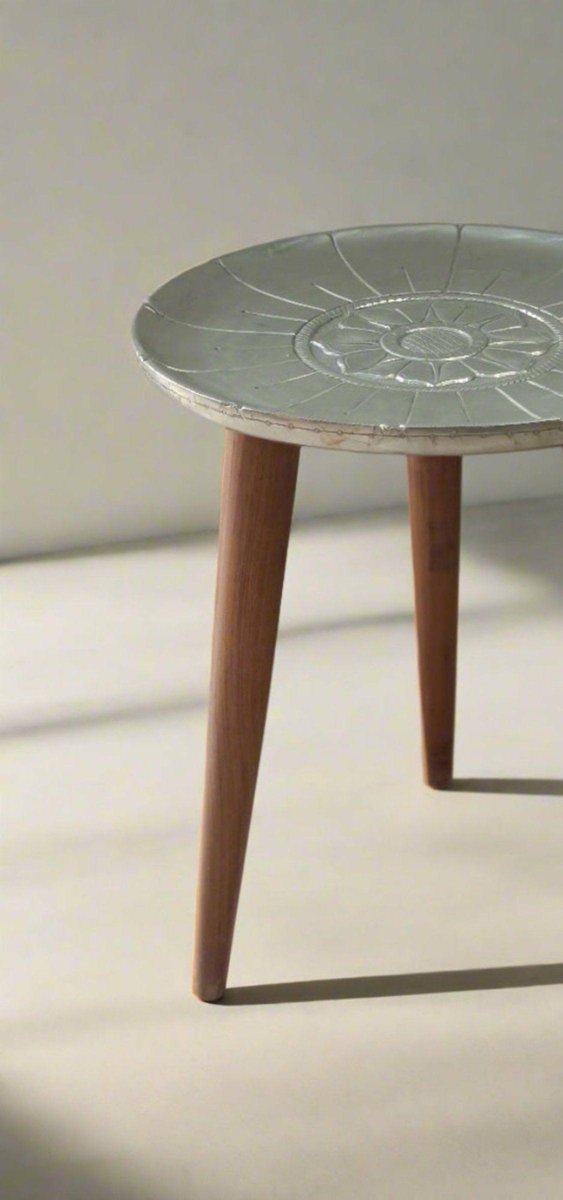 Faux Silver And Wood - Artisanal India