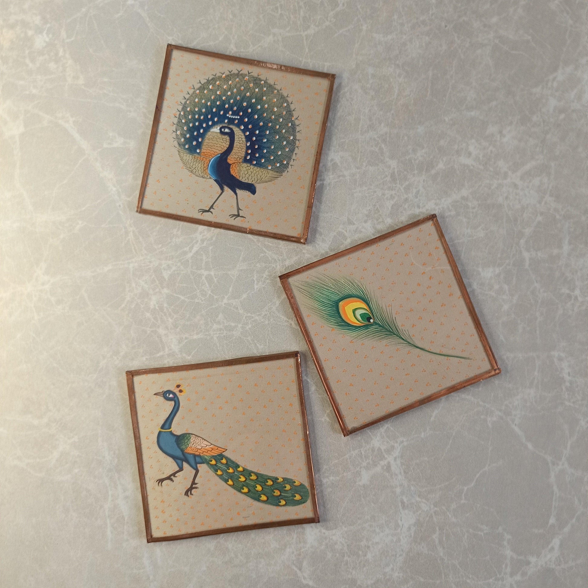 Pichwai Coasters - Artisanal India