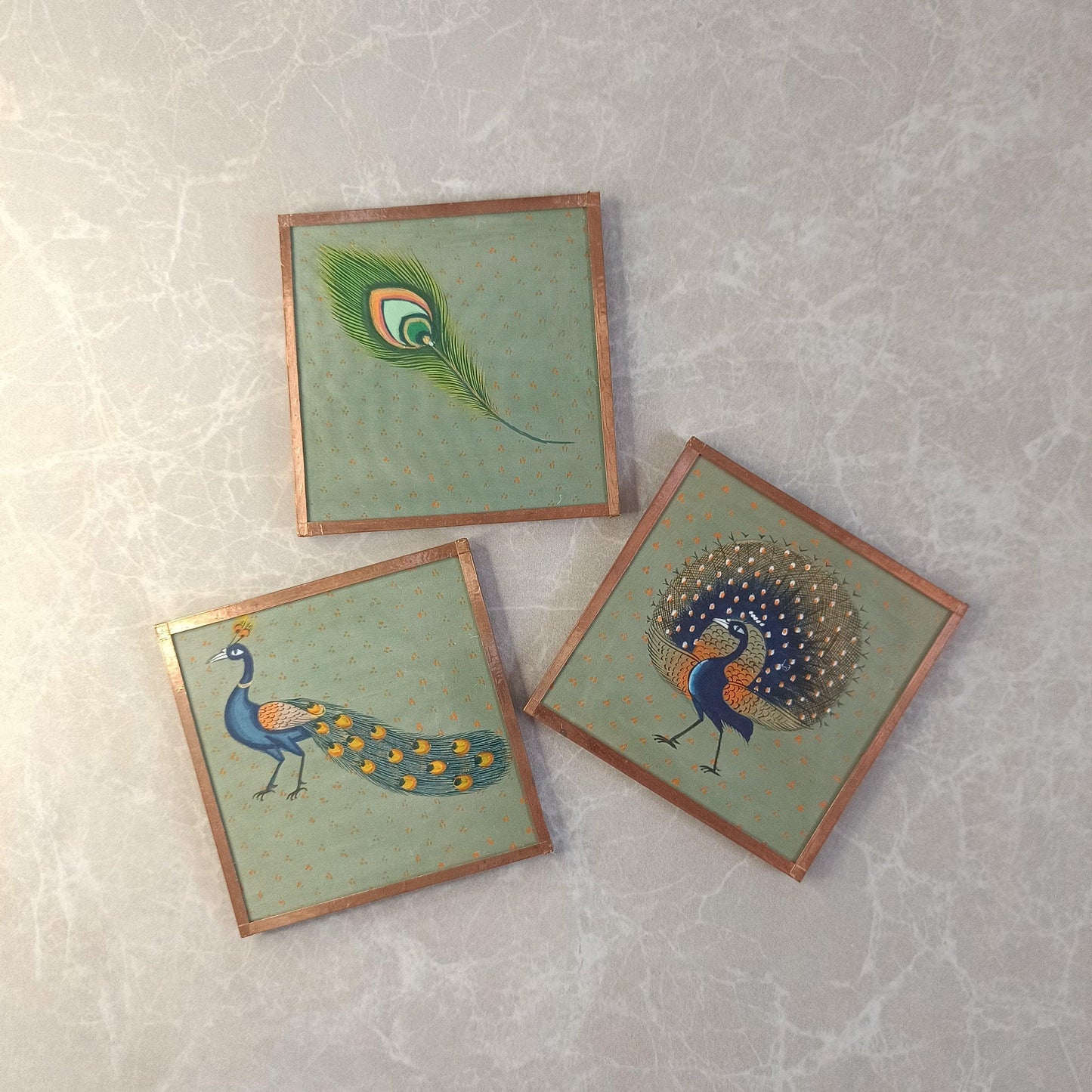 Pichwai Coasters - Artisanal India