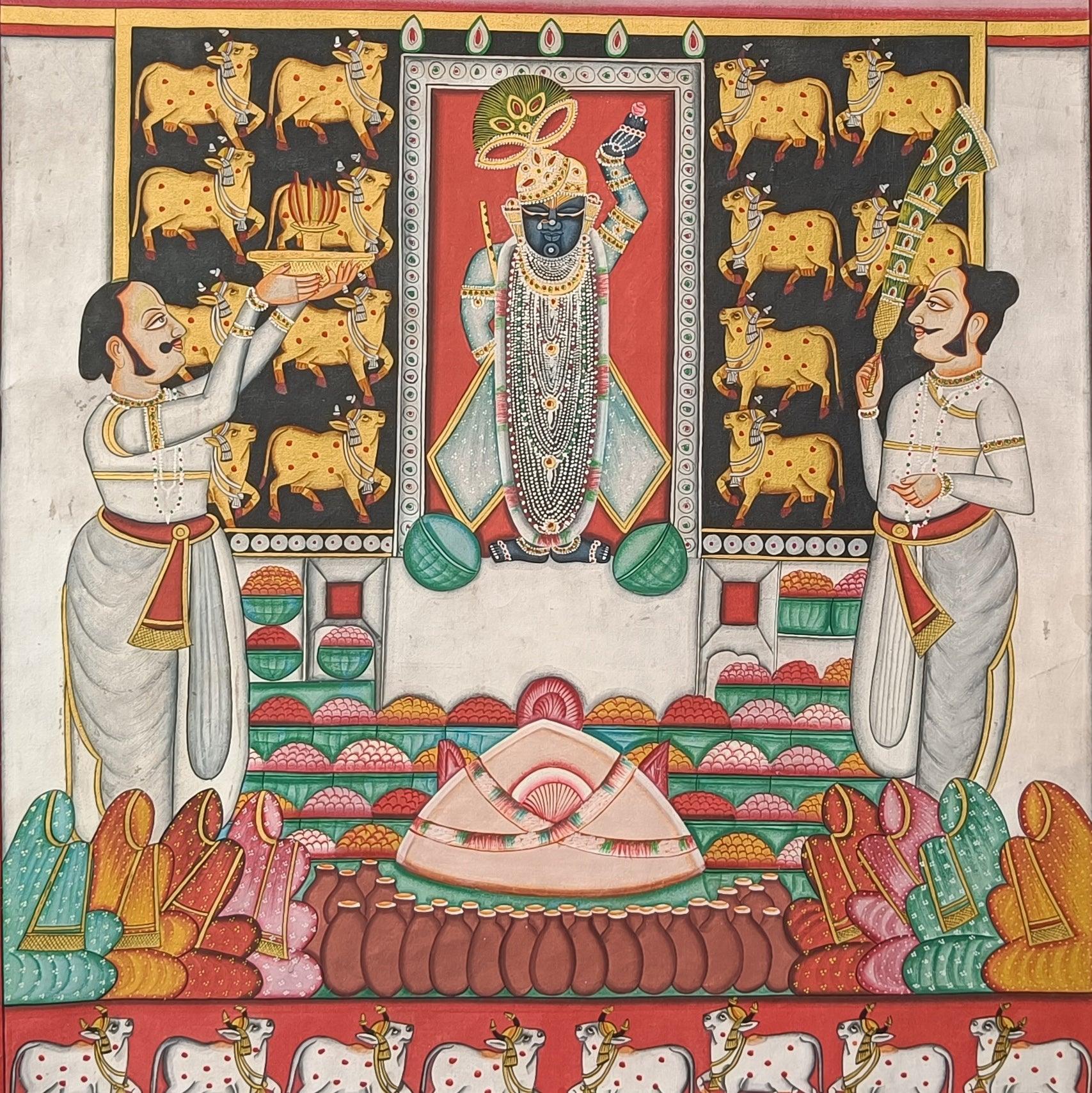 Annakut Pichwai - Artisanal India