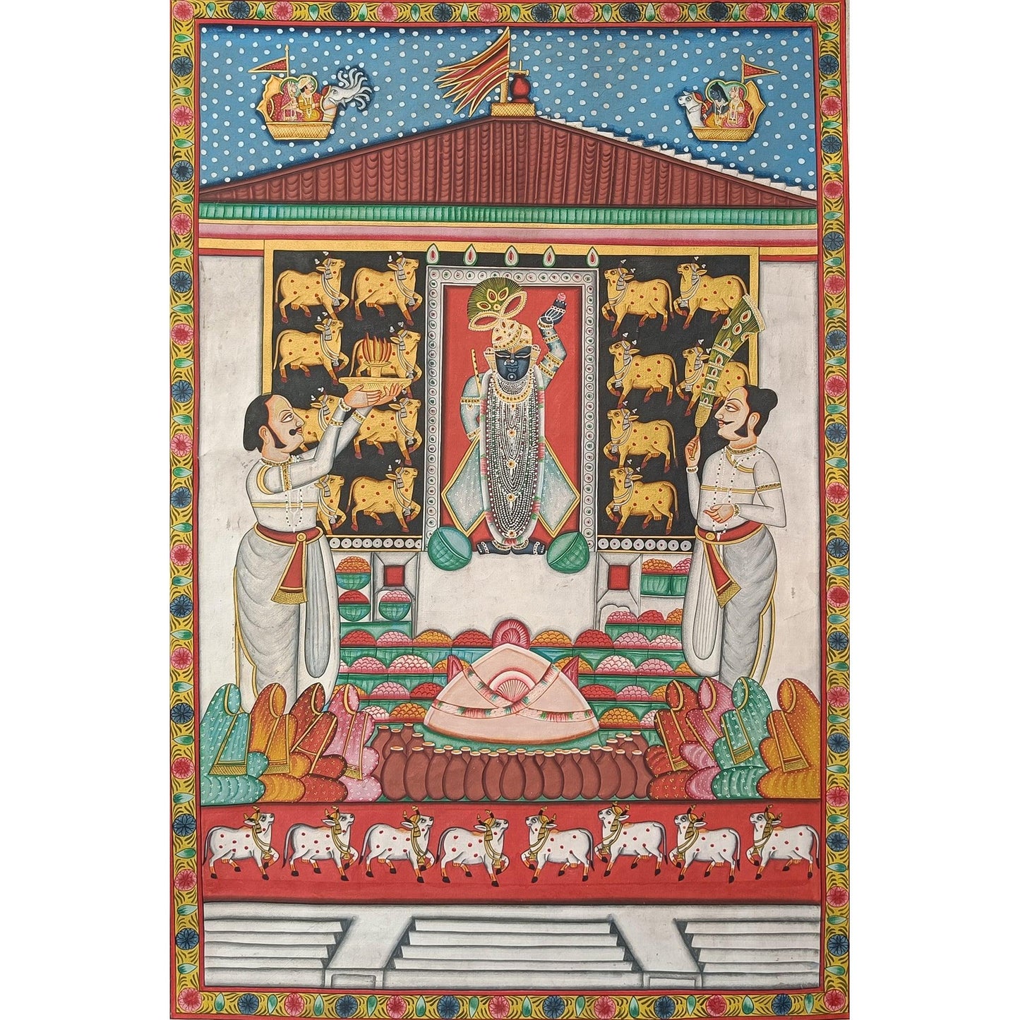 Annakut Pichwai - Artisanal India
