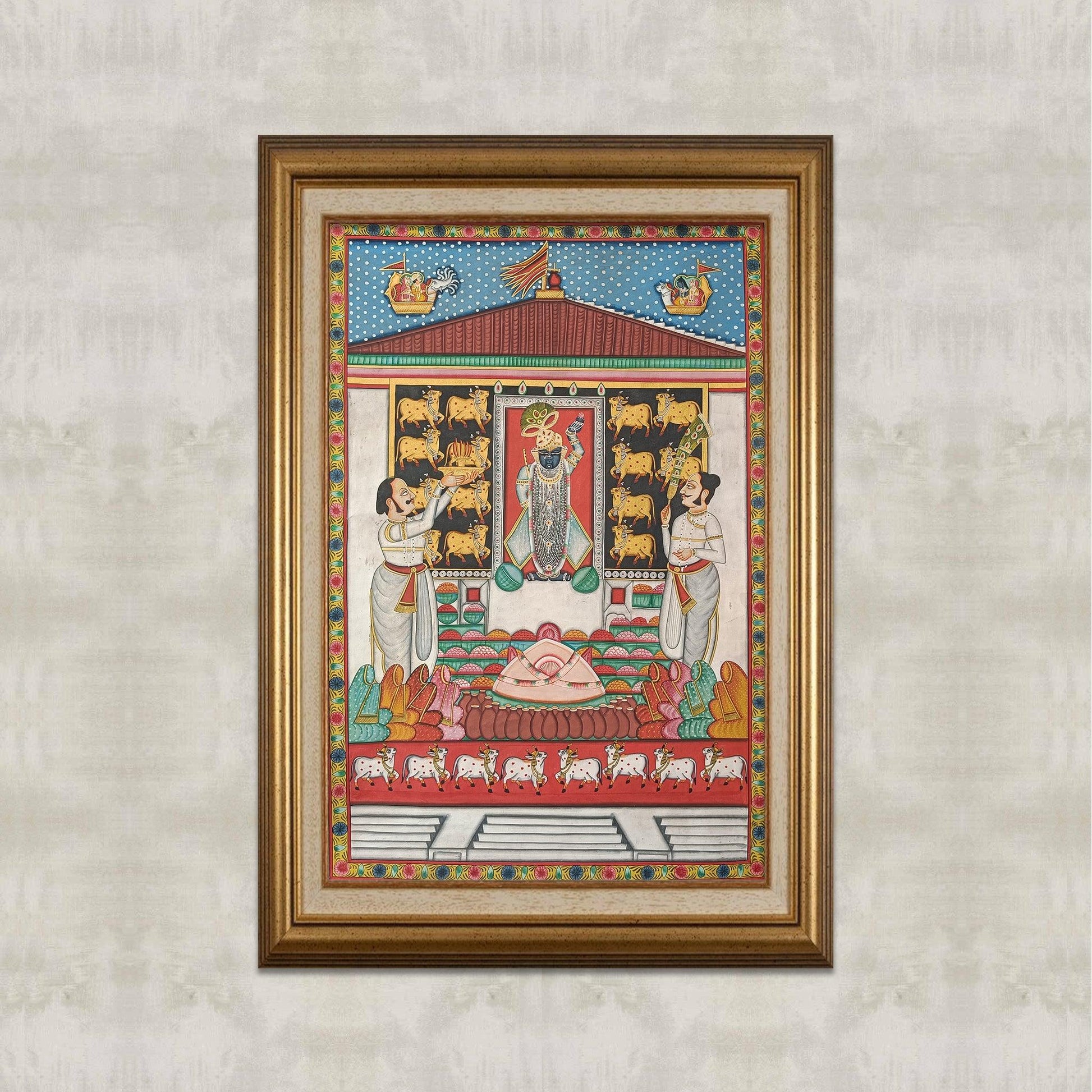 Annakut Pichwai - Artisanal India