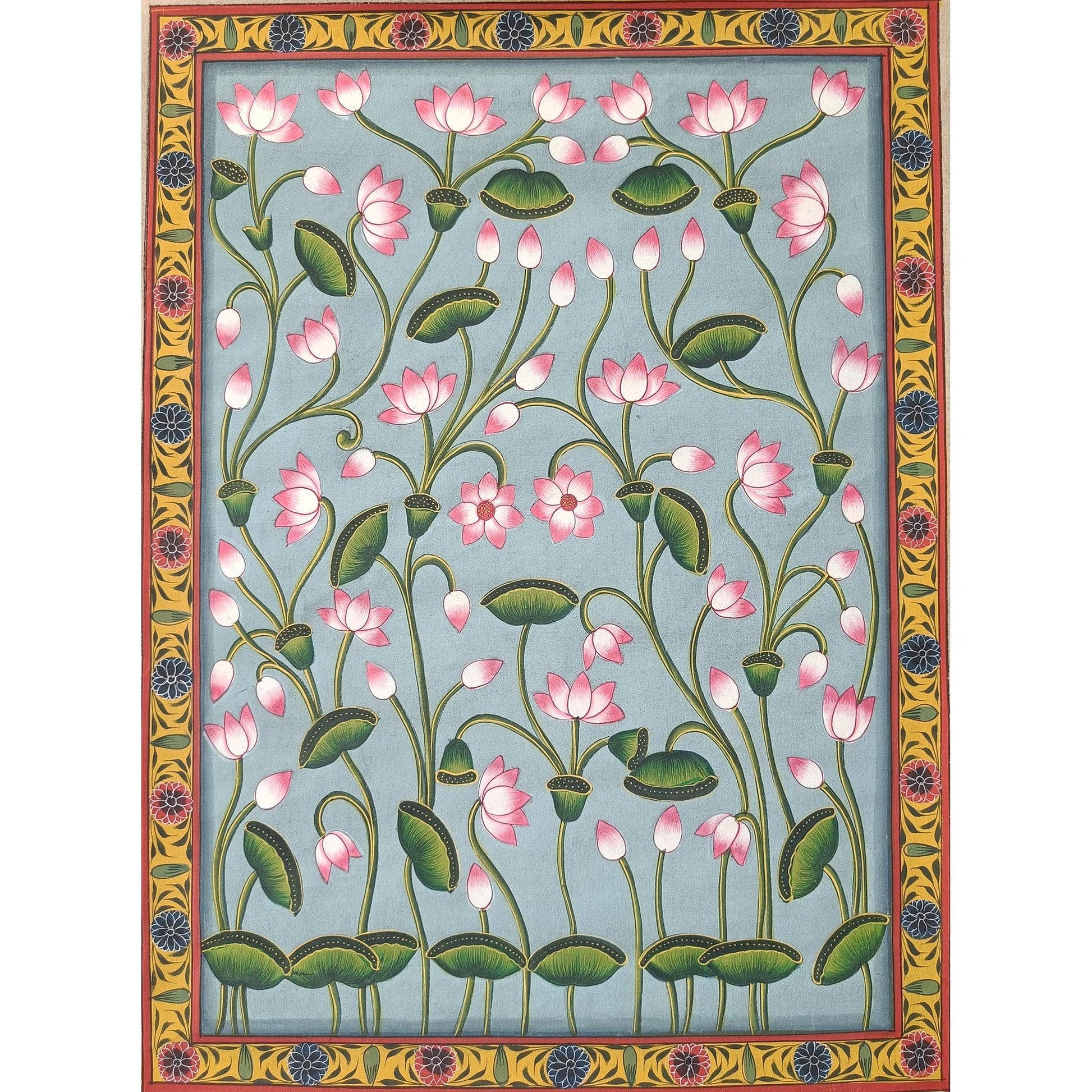 Kamal Talai Pichwai - Artisanal India