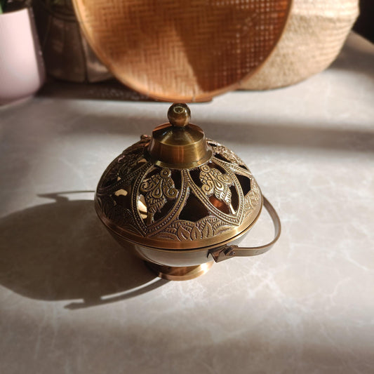 Kamandalam Brass Dhuni - Artisanal India