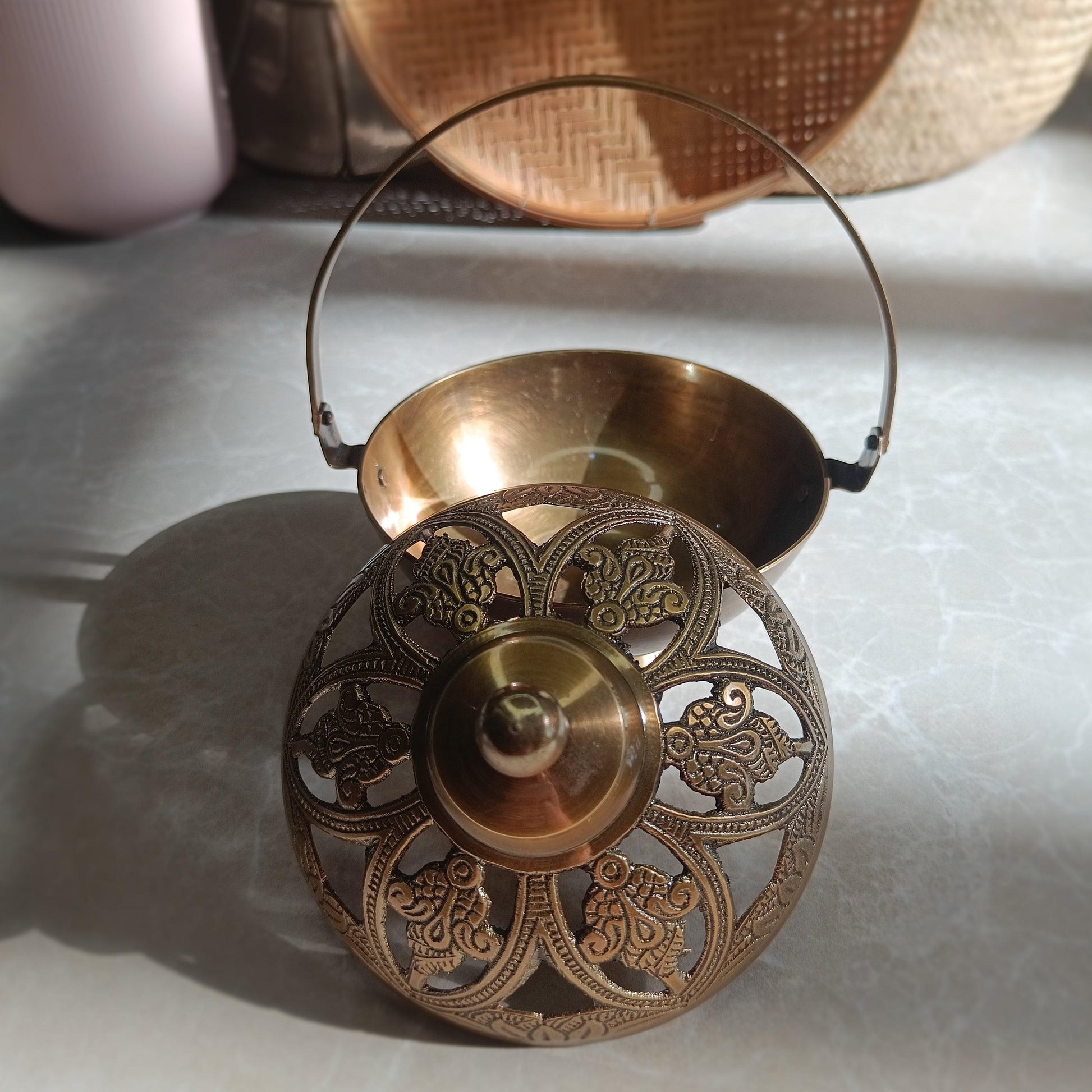 Kamandalam Brass Dhuni - Artisanal India