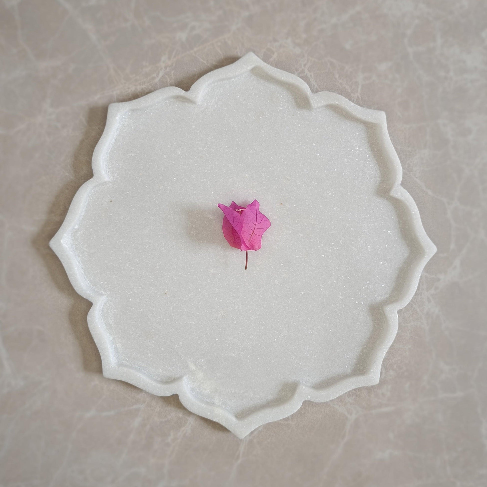 Lotus Platter - Artisanal India