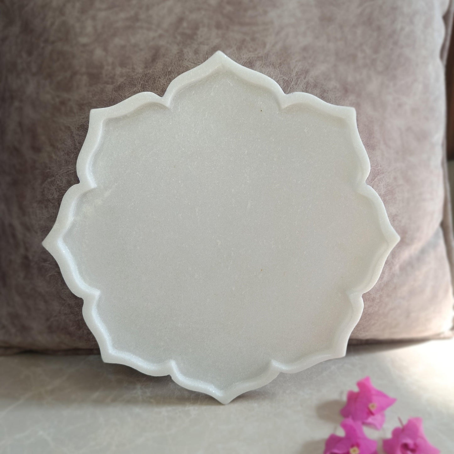 Lotus Platter - Artisanal India