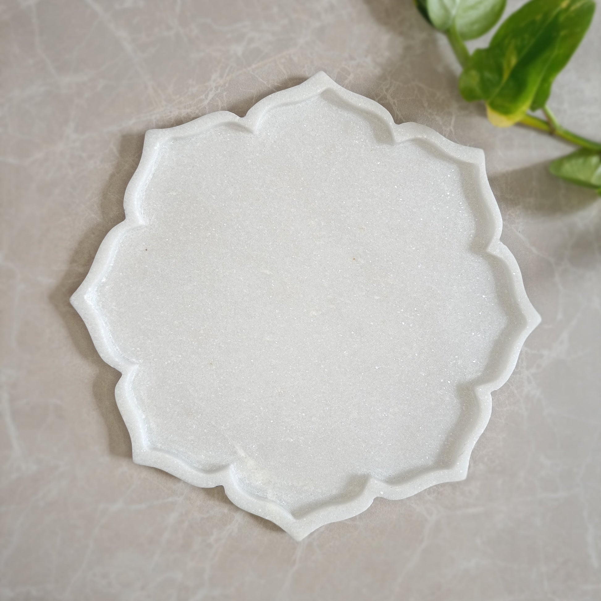 Lotus Platter - Artisanal India