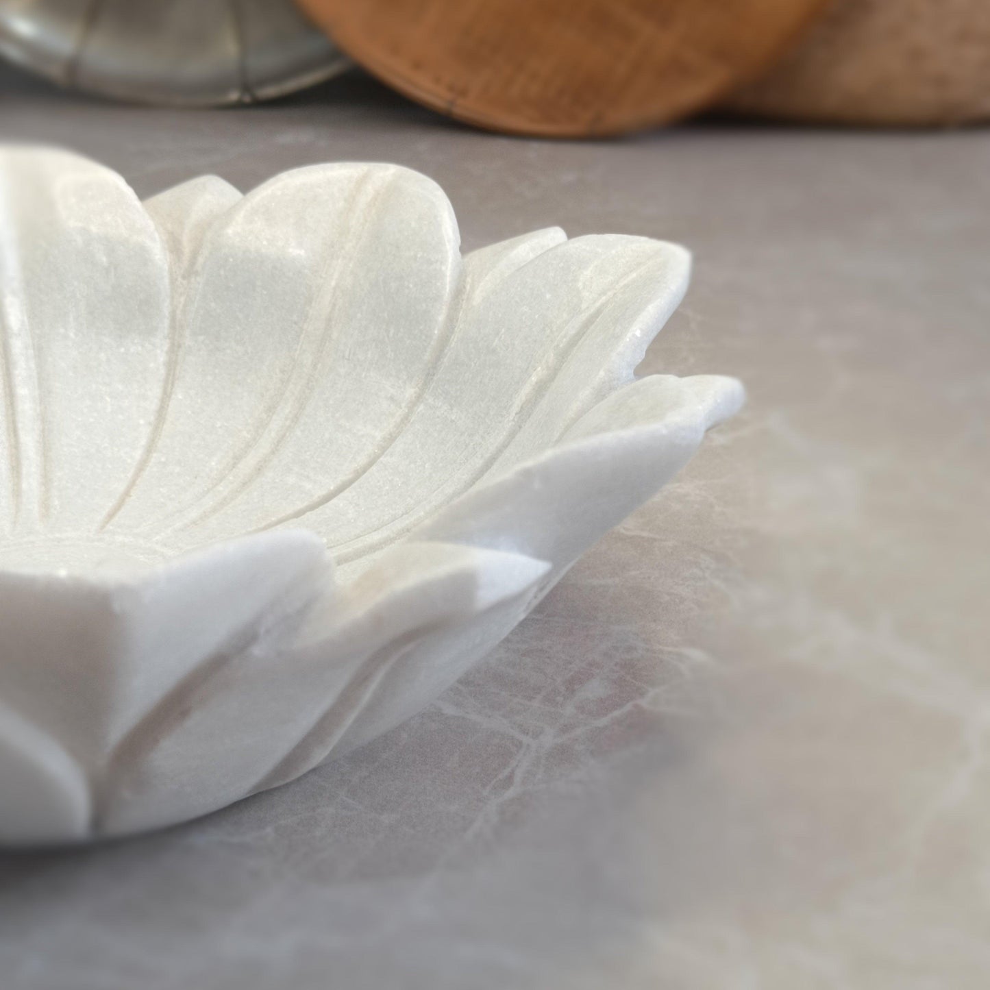 Lotus Urli 9 inch - Artisanal India