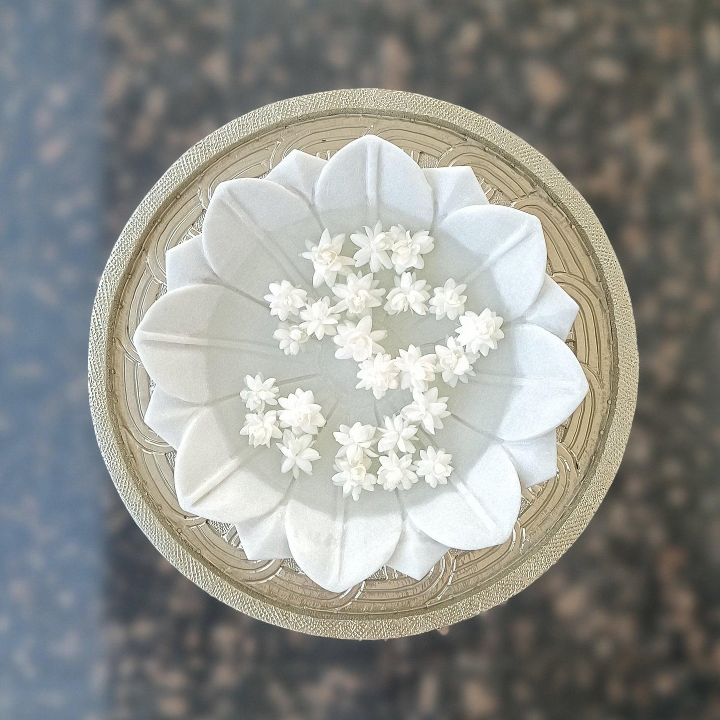 Lotus Urli 9 inch - Artisanal India