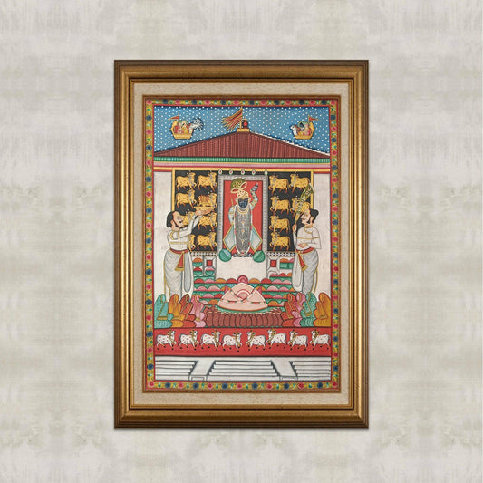 Annakut Pichwai - Artisanal India