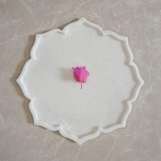 Lotus Platter - Artisanal India